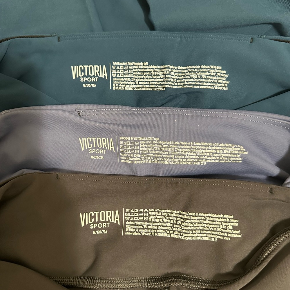 3 Victoria Secret Sport Leggings
